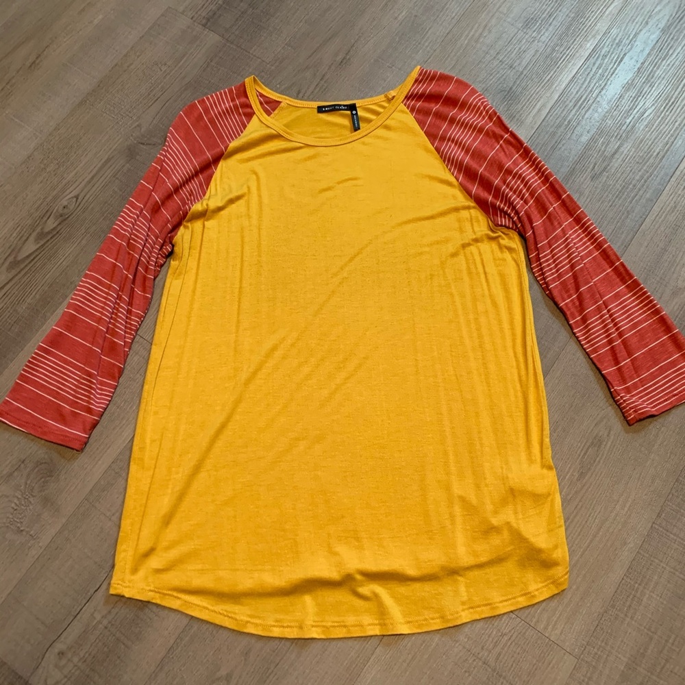 3/4 sleeve tee
